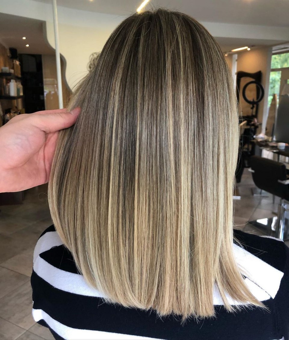 Балаяж омбре шатуш