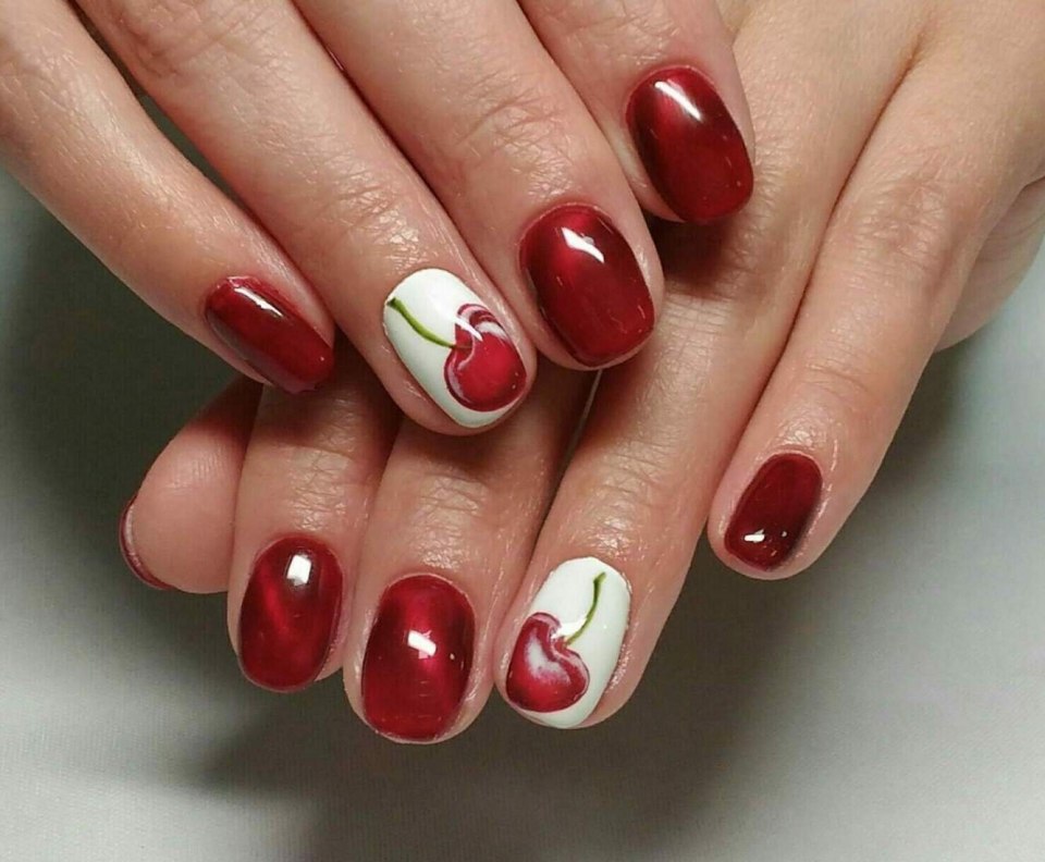 Маникюр на короткийеногти