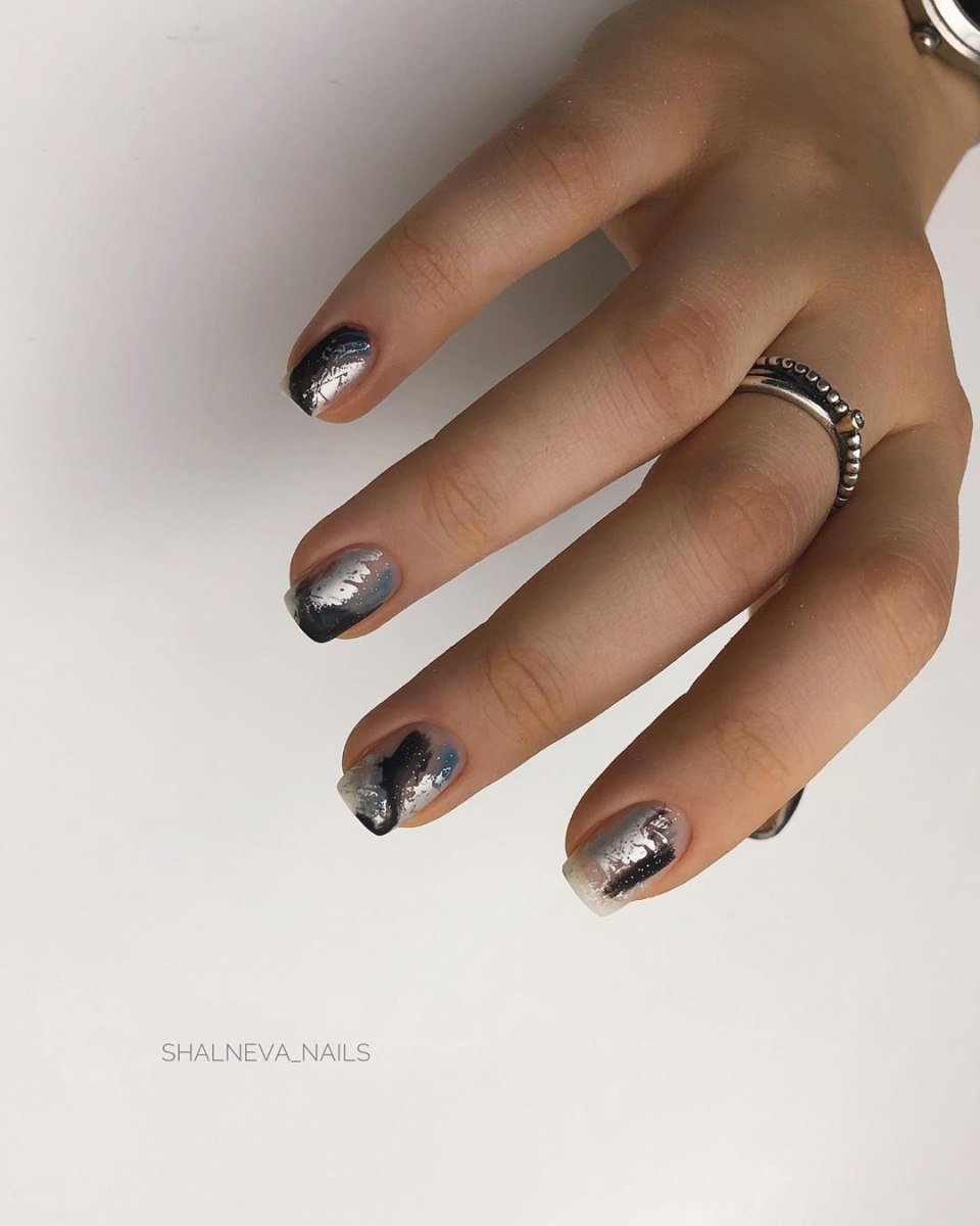 Матовые ногти