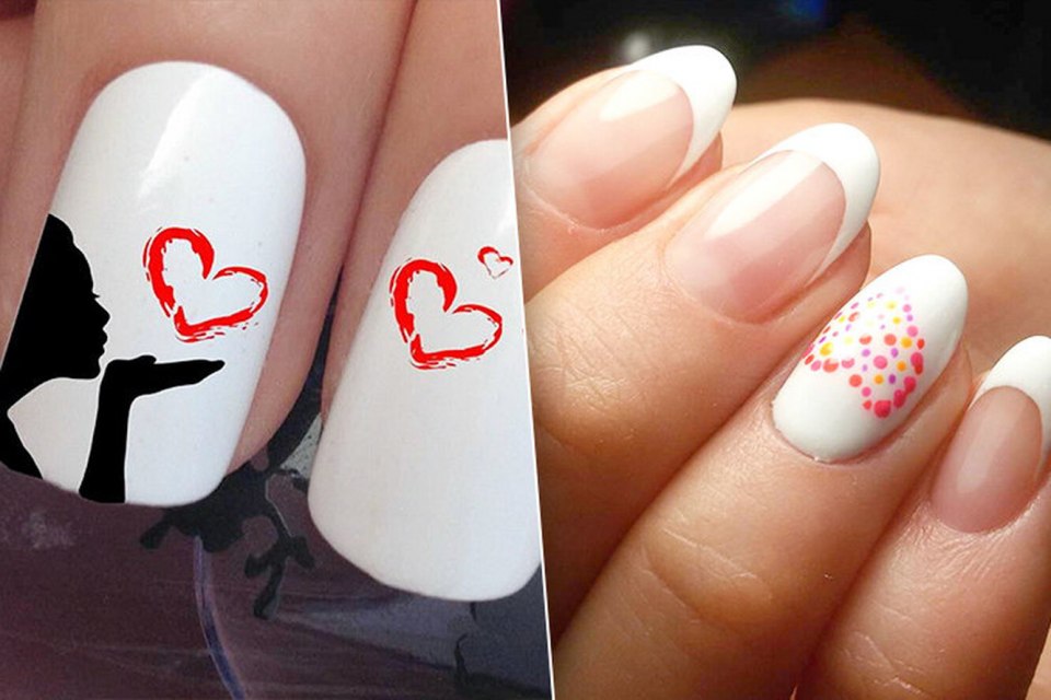Маникюр с биением сердца