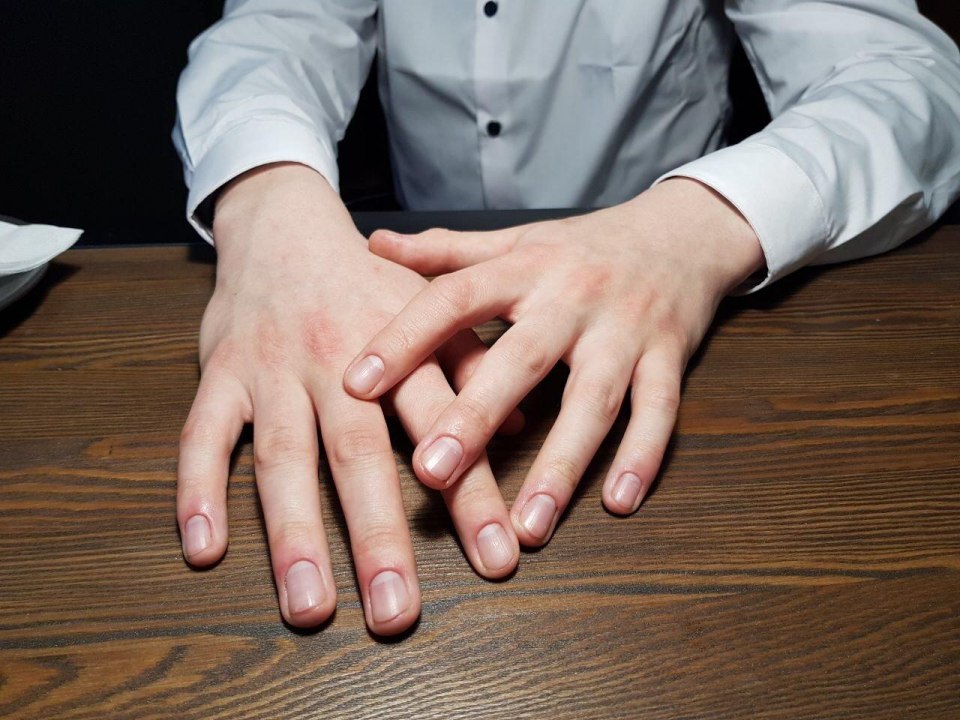 Мужской маникюр нарощенные ногти