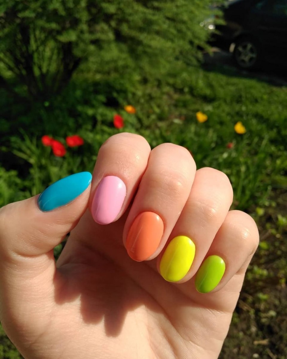 Летние ногти для подростков