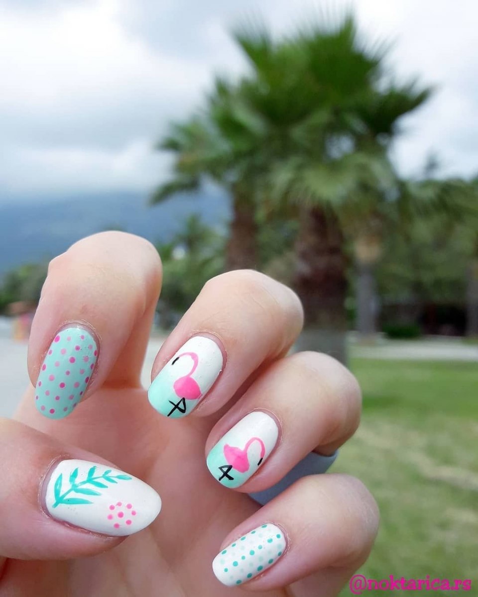 Маникюр на лето для подростков