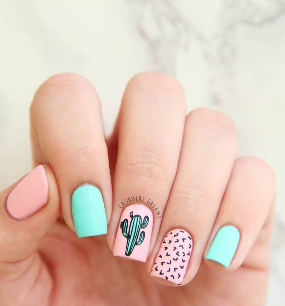 Маникюр подростковый