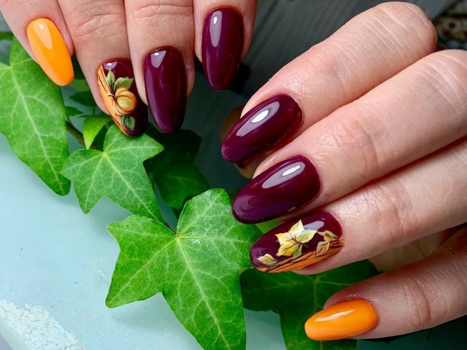 Осенний маникюр