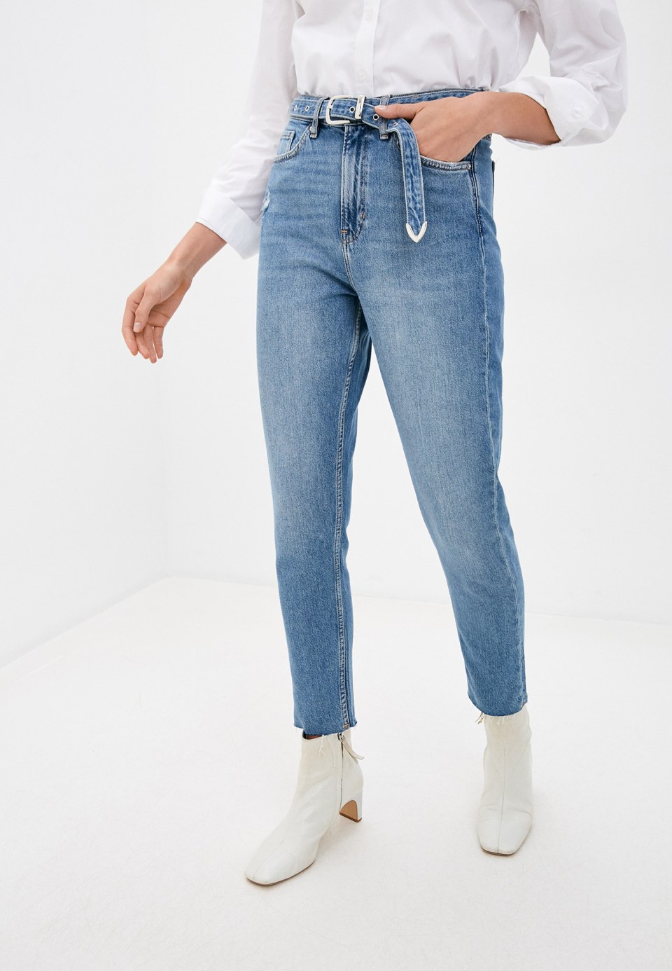 Джинсы mom Velocity lmv010-3