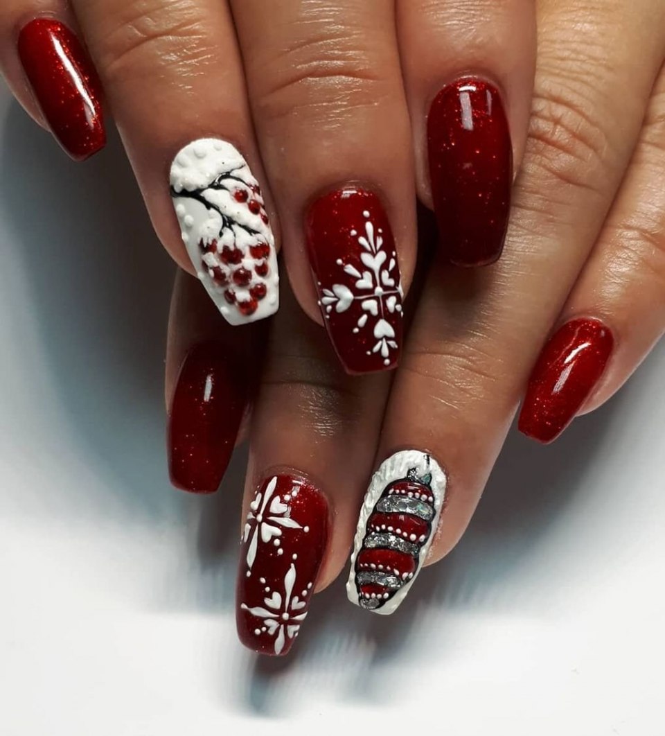 Зимние ногти