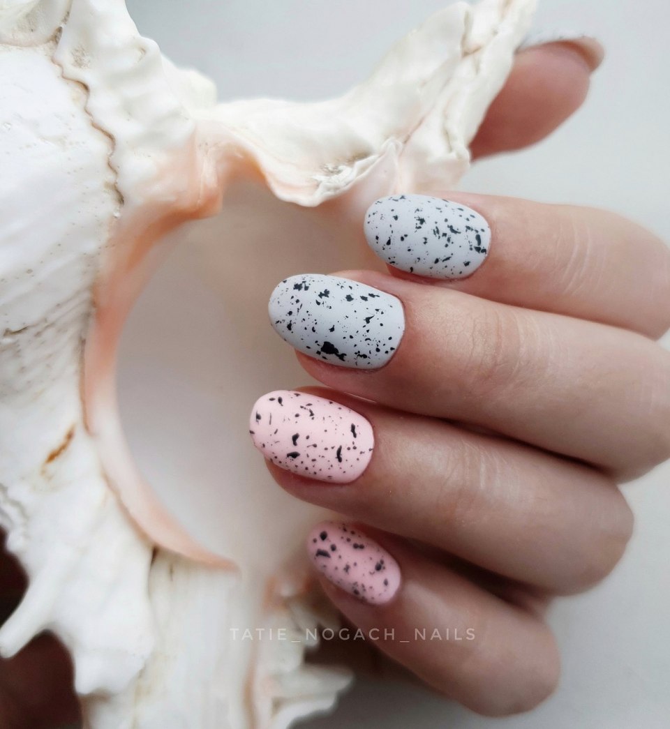 Перепелиный маникюр