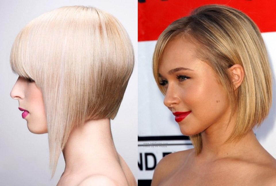 Прически на каре