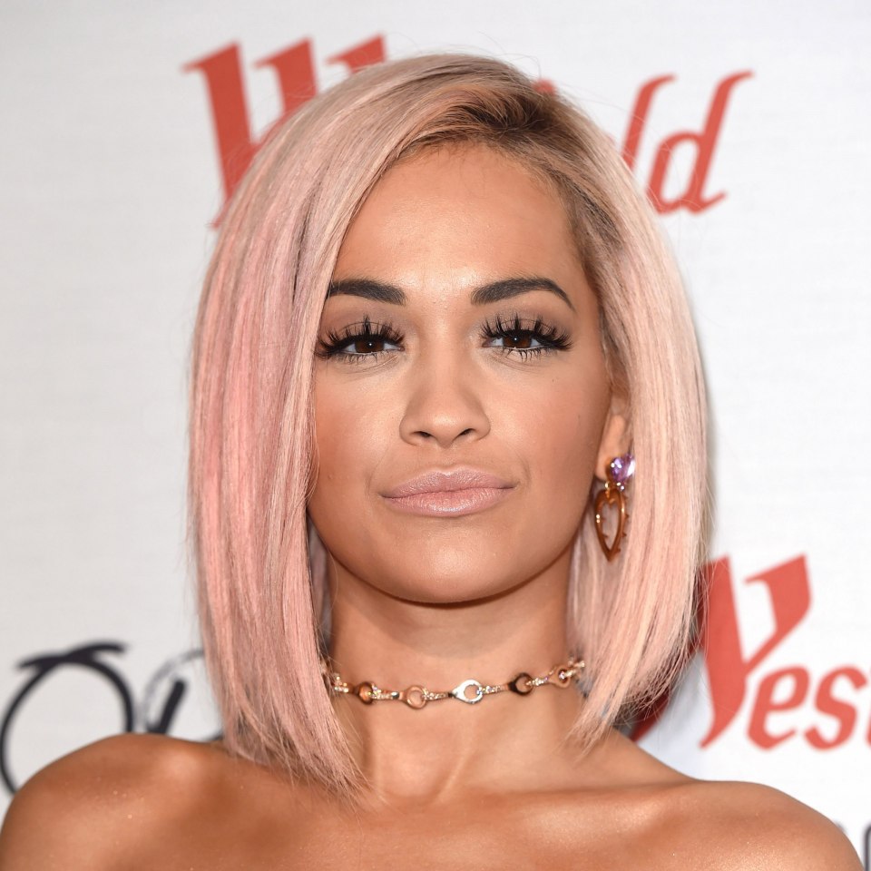 Стрижка каре Рита Ора