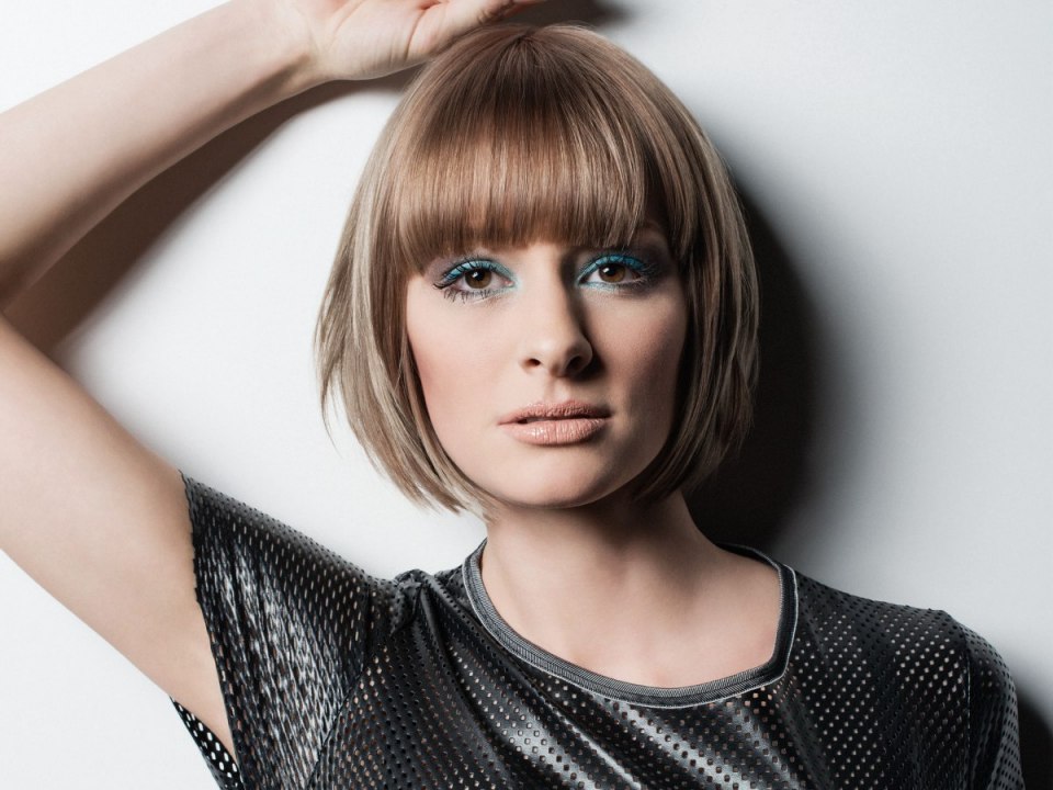 Комбинированная стрижка каре