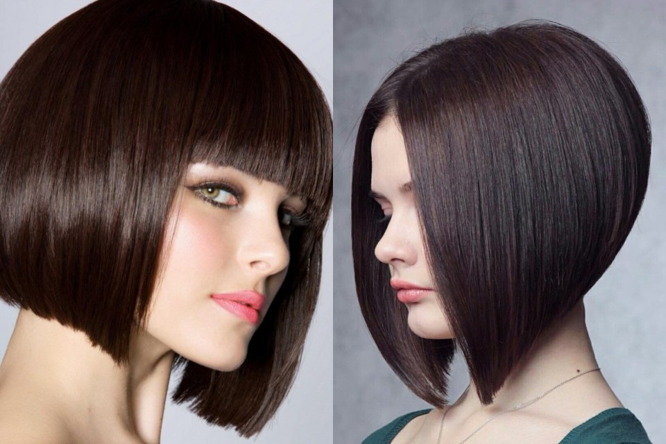 Каре стрижка женская