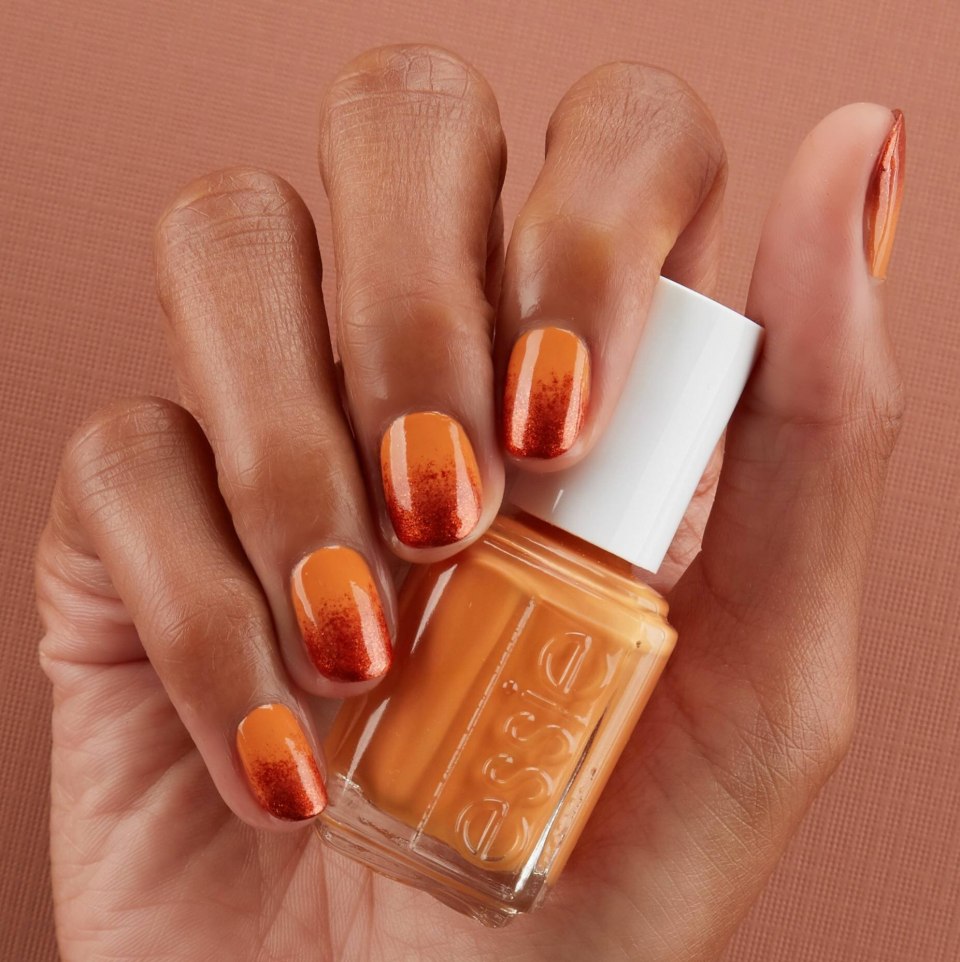 Essie лак терракотовый