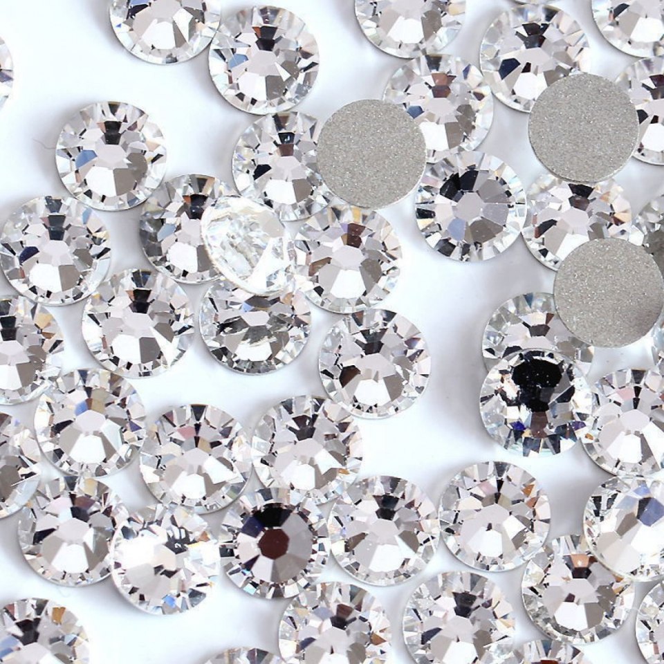 Стразы Swarovski серебро ss4
