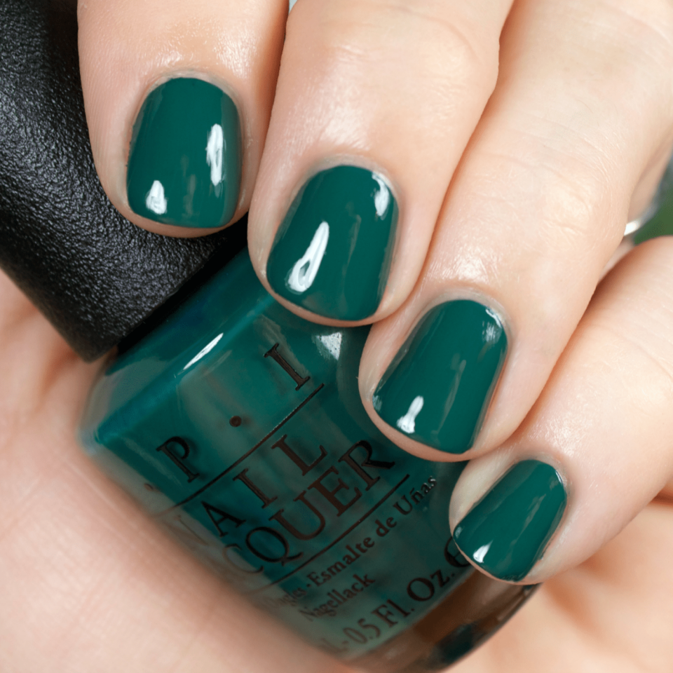 Маникюр салатовый OPI