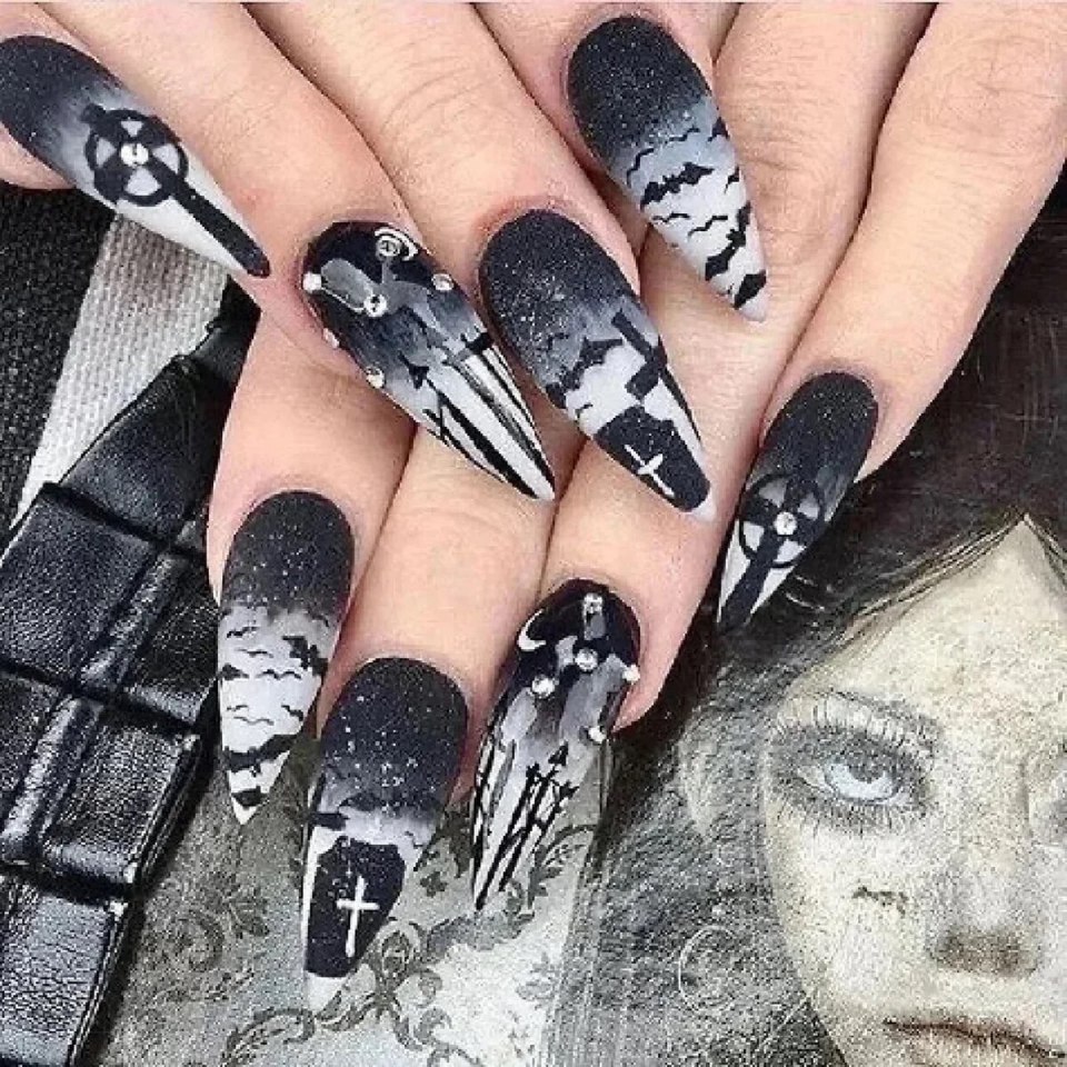 Прозрачные ногти