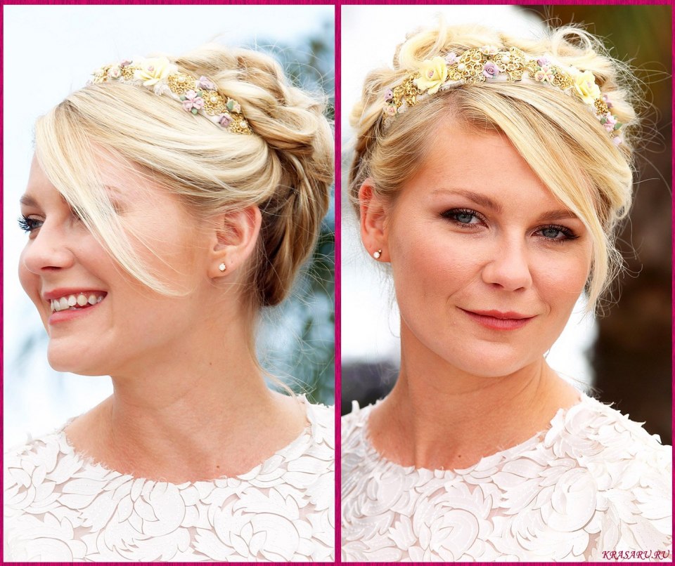 Греческая причёска с повязкой