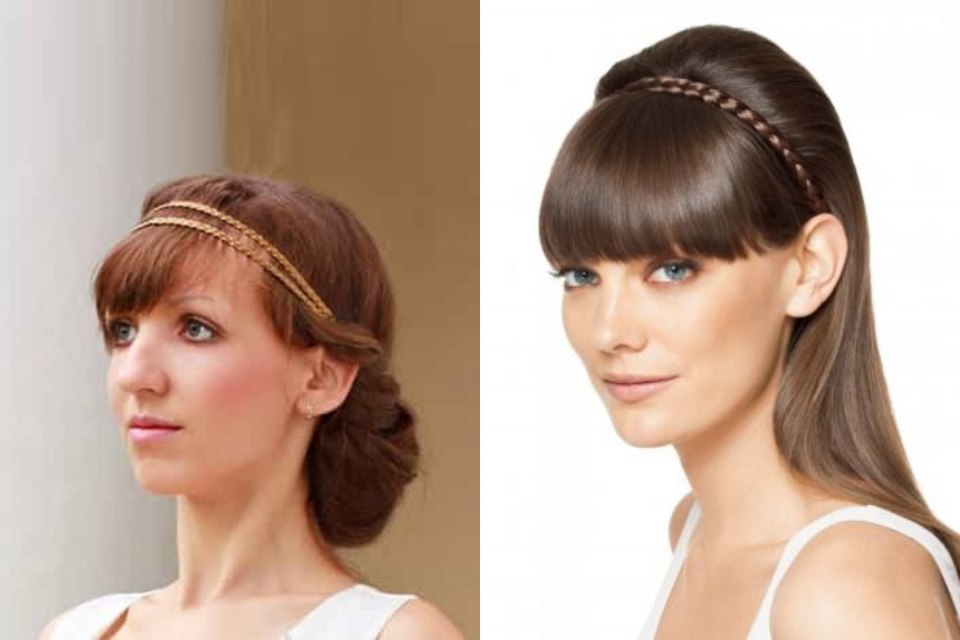 Греческая прическа