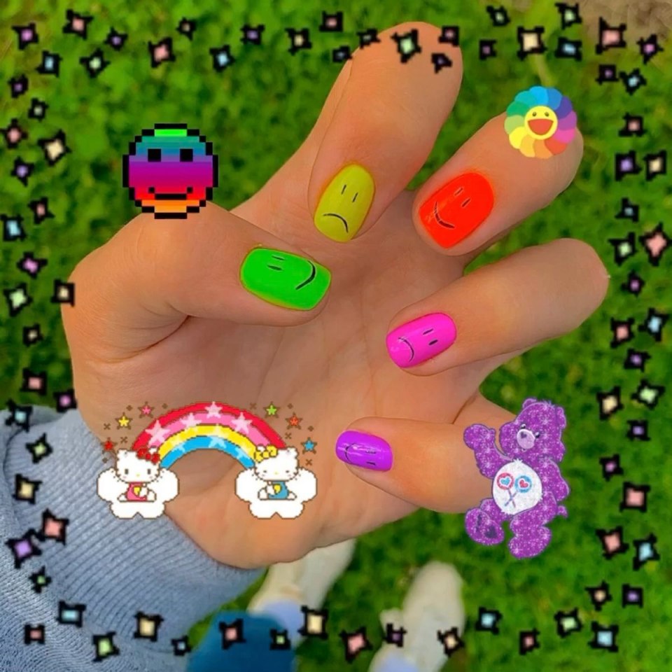 Маникюр kidcore