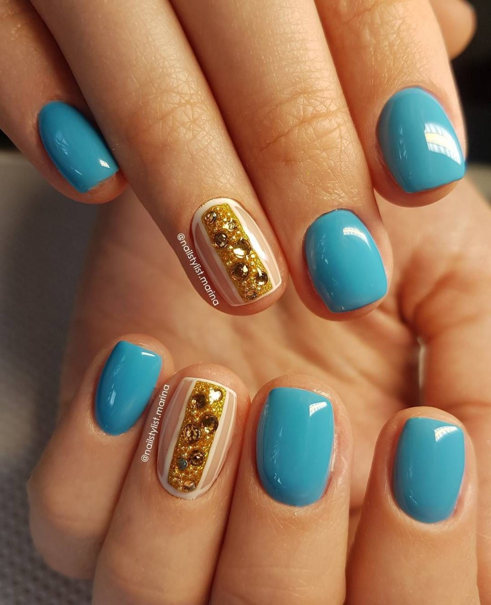 Dior Golden Winter Nail Polish