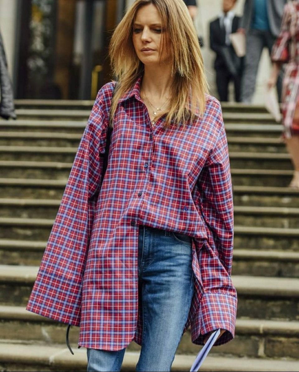 Рубашка Oversized Street Style