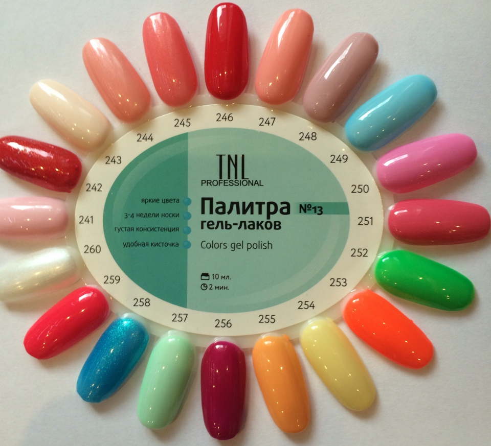 Однофазный гель-лак TNL, №86
