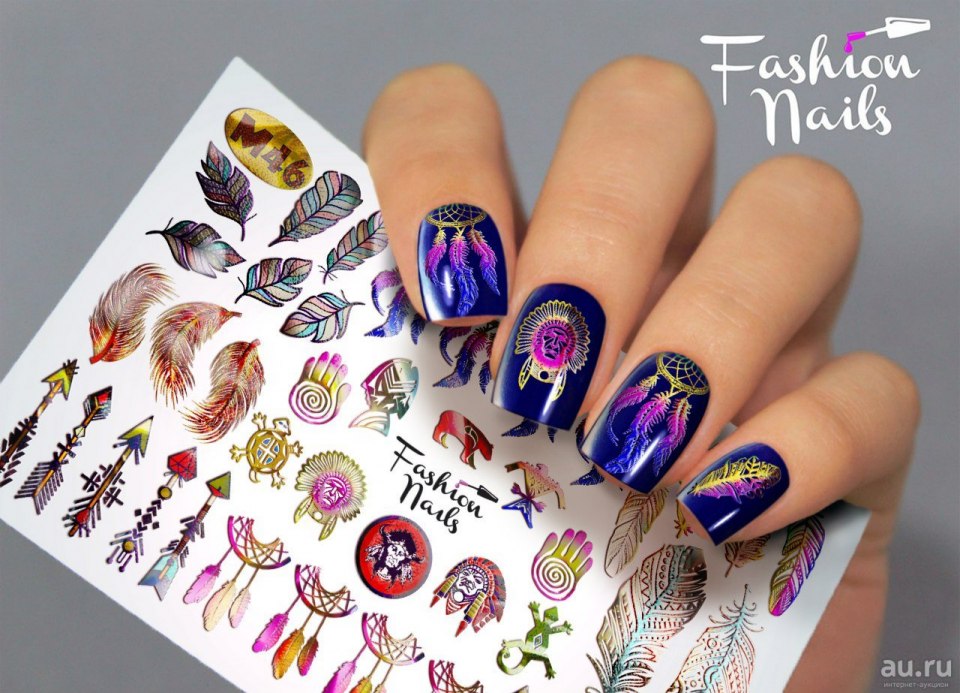 Fashion Nails слайдеры w46