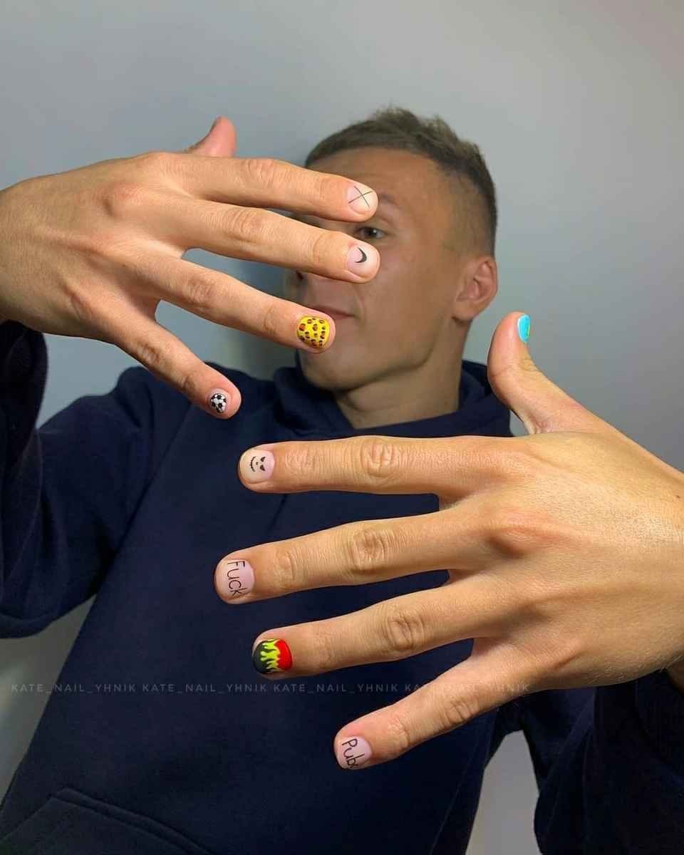 Маникюр для парней