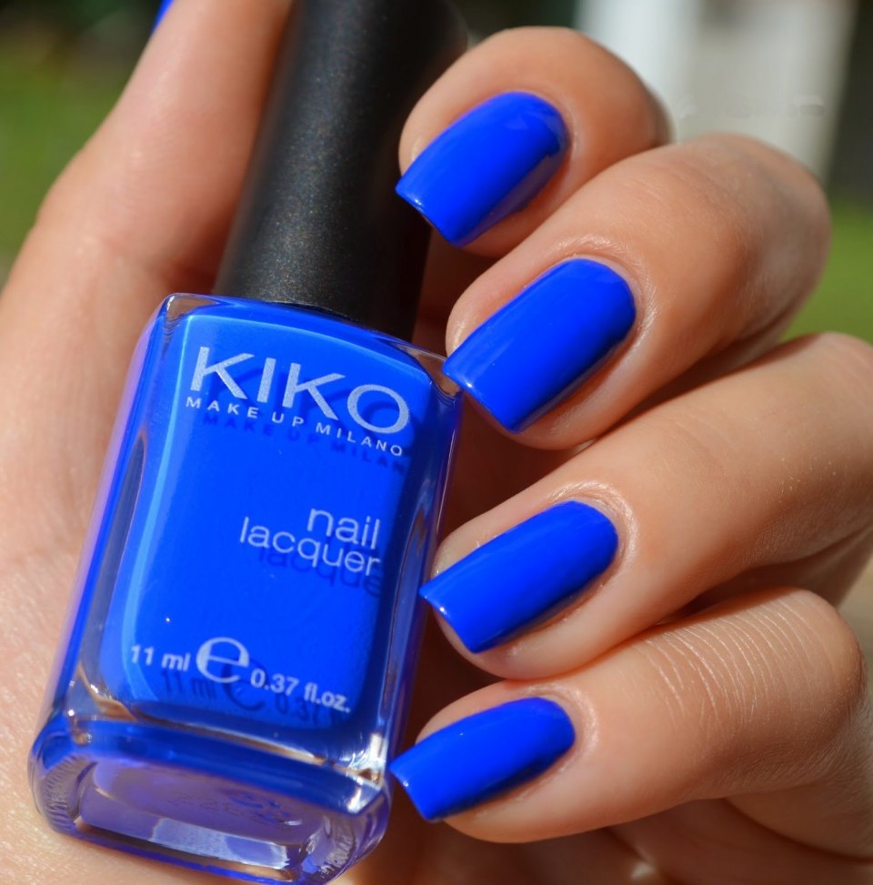 Лак Kiko 336 Electric Blue