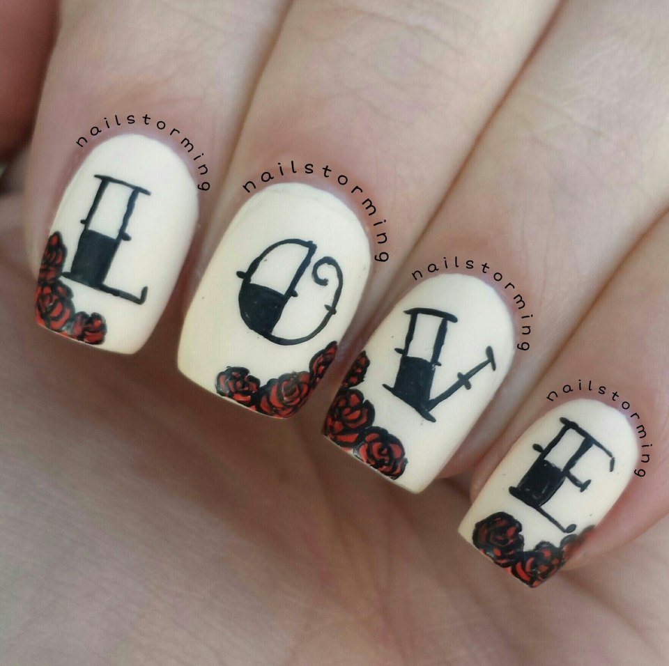Ногти Love me