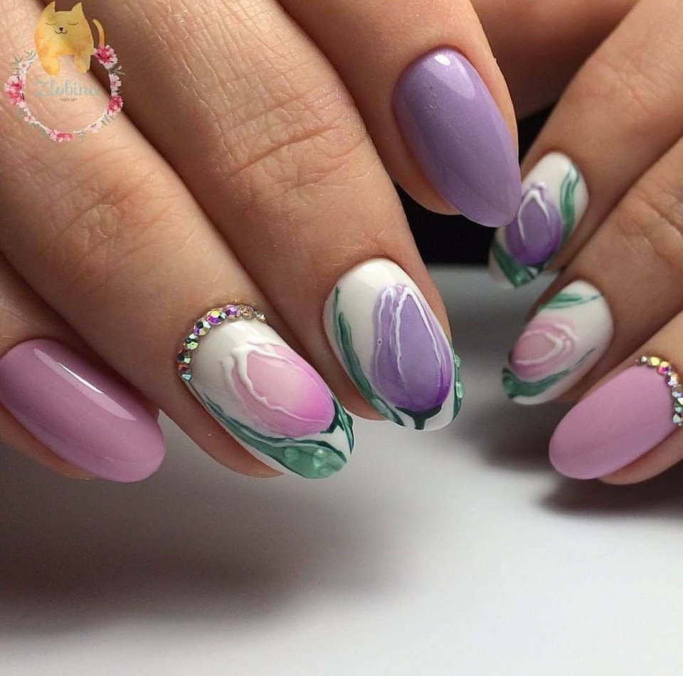 Ногти Весна