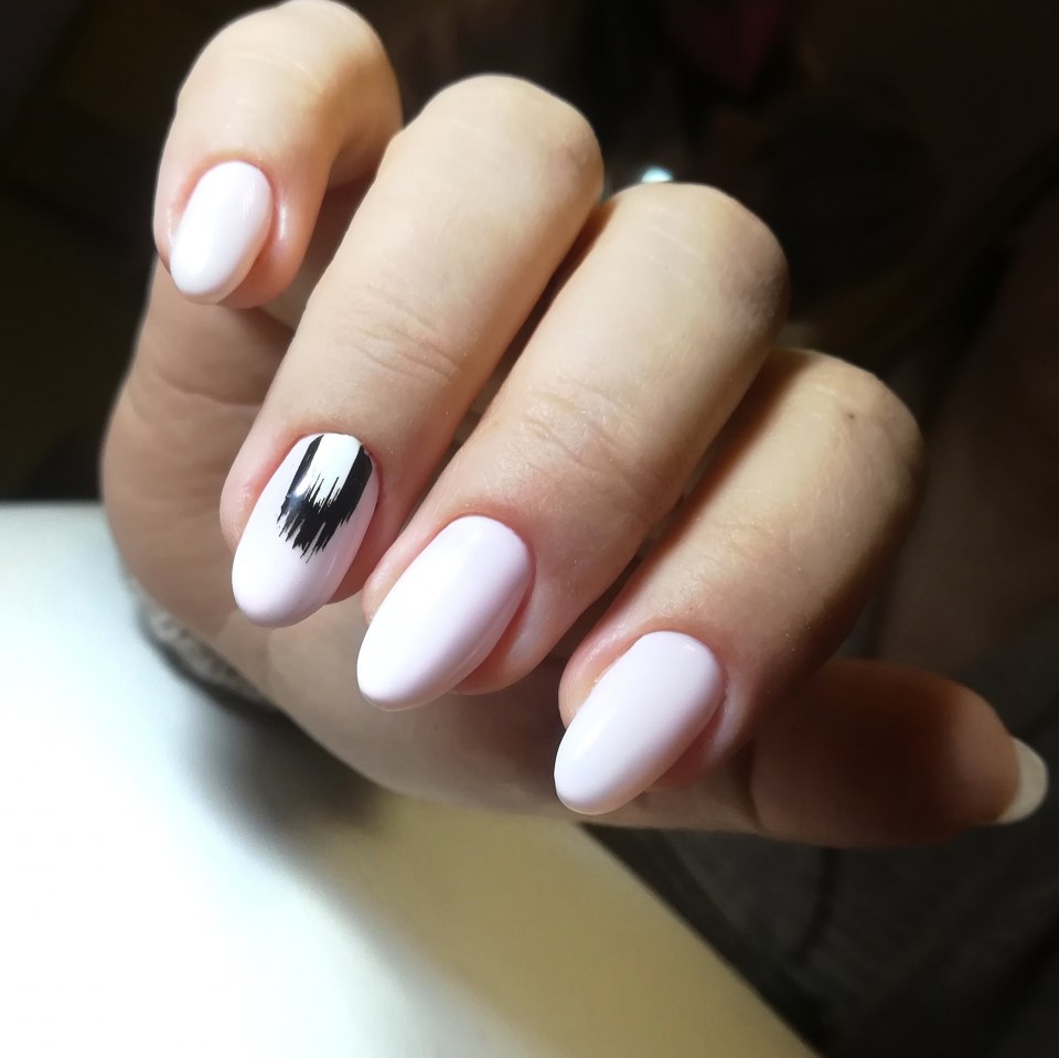 Лаки look белый