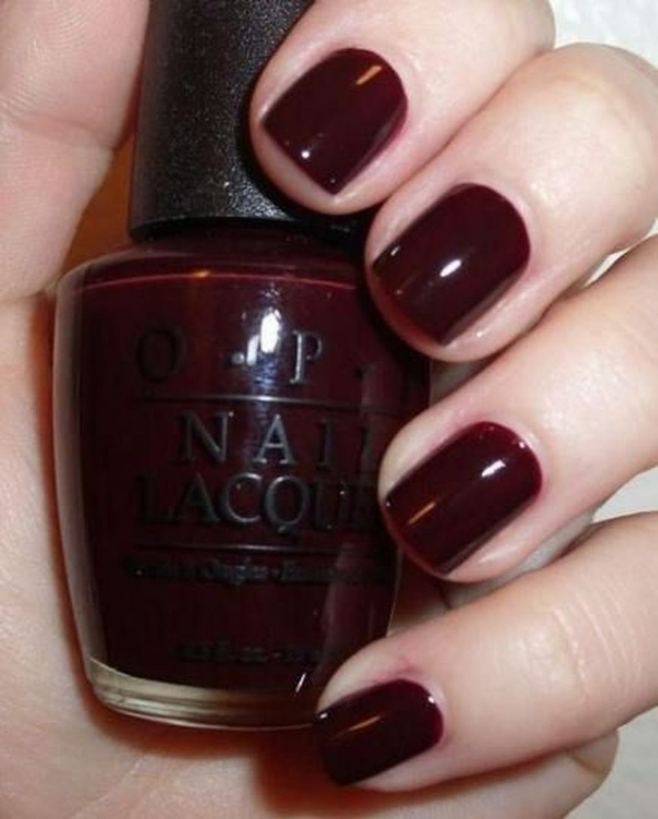 Essie лак марсала