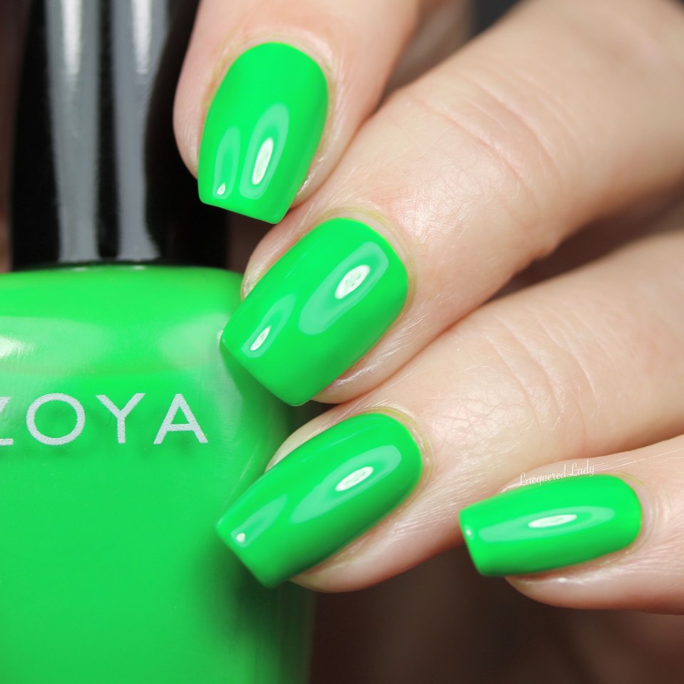 Zoya Green Nail