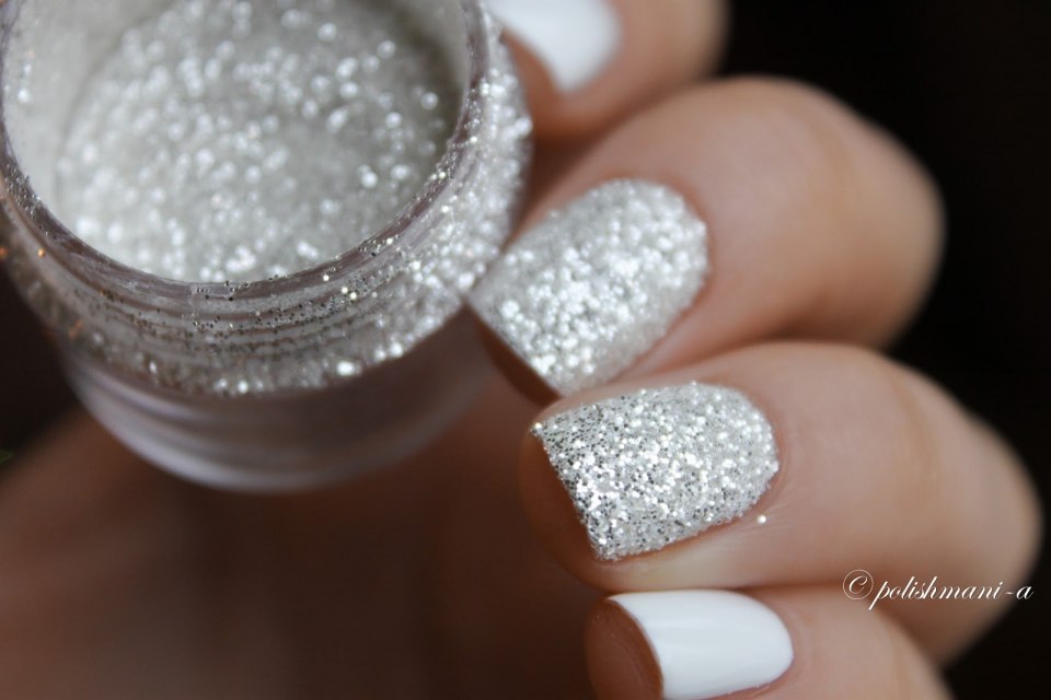 Серебро glitter Gel