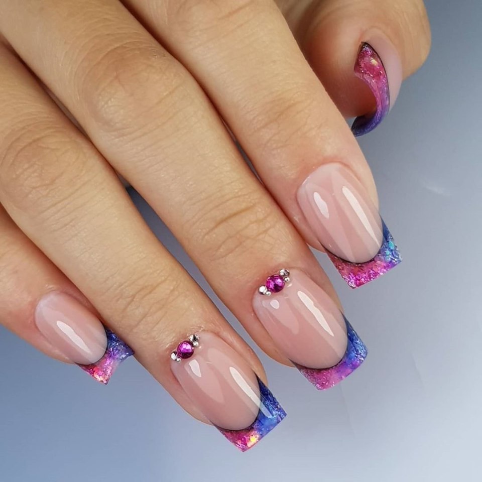 Модный цветной френч