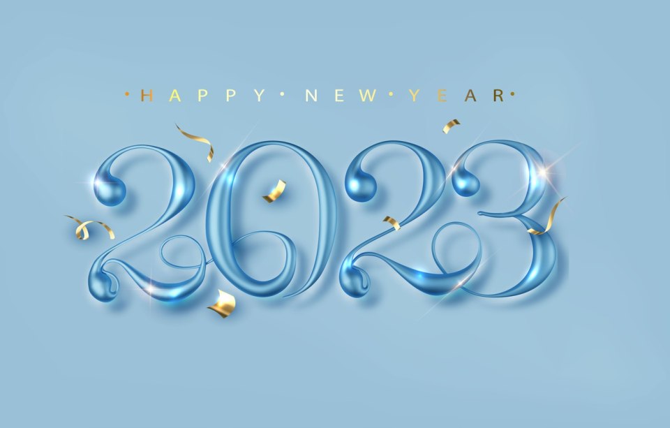 Новогодние открытки 2023 года HD картинки