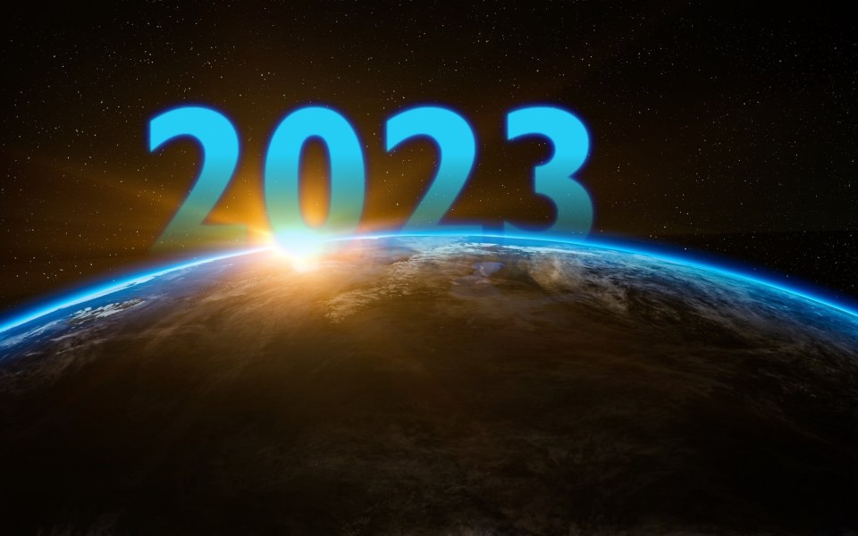 Новогодние цифры 2023 года