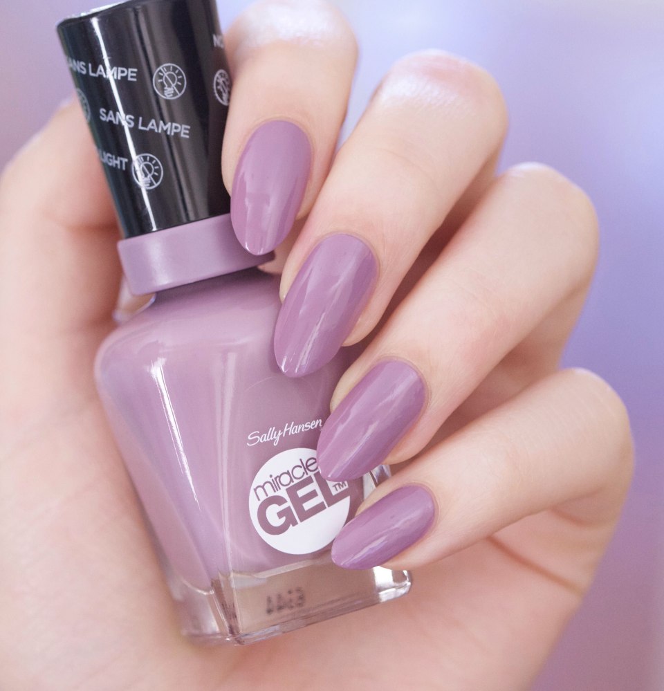 Sally Hansen Miracle Gel сиреневый