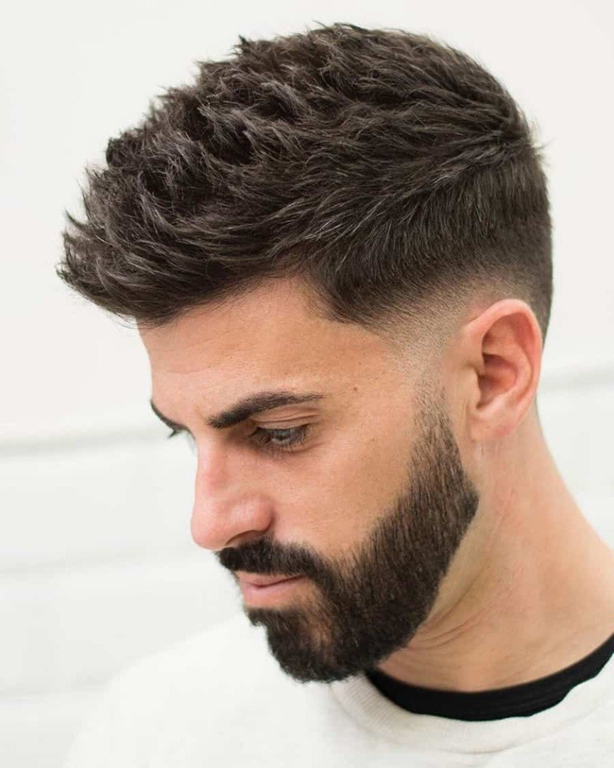 Spiky hair прическа