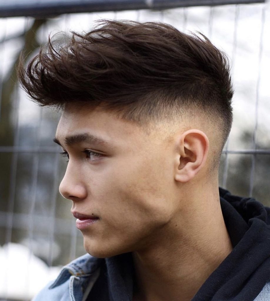 Quiff стрижка мужская