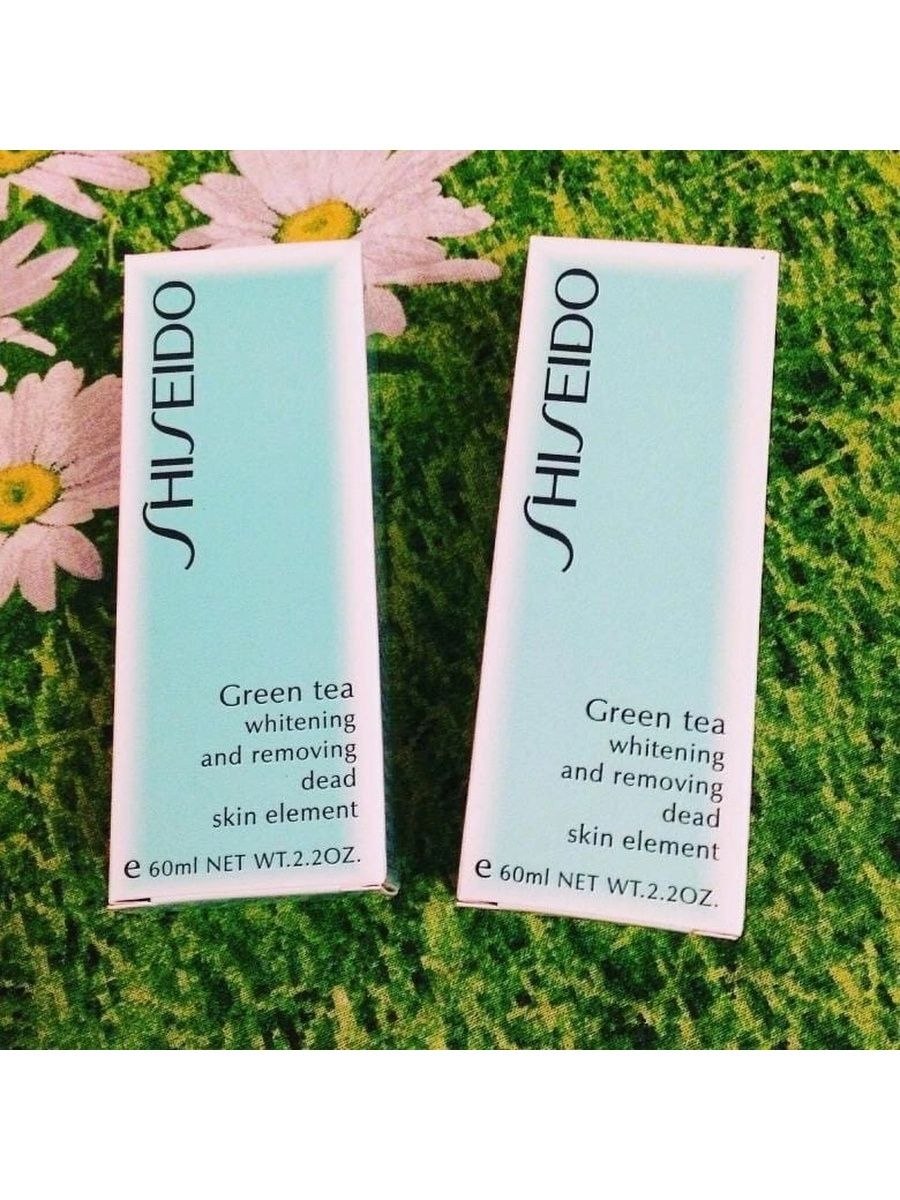 Гель-пилинг для лица Shiseido Green Tea 60ml