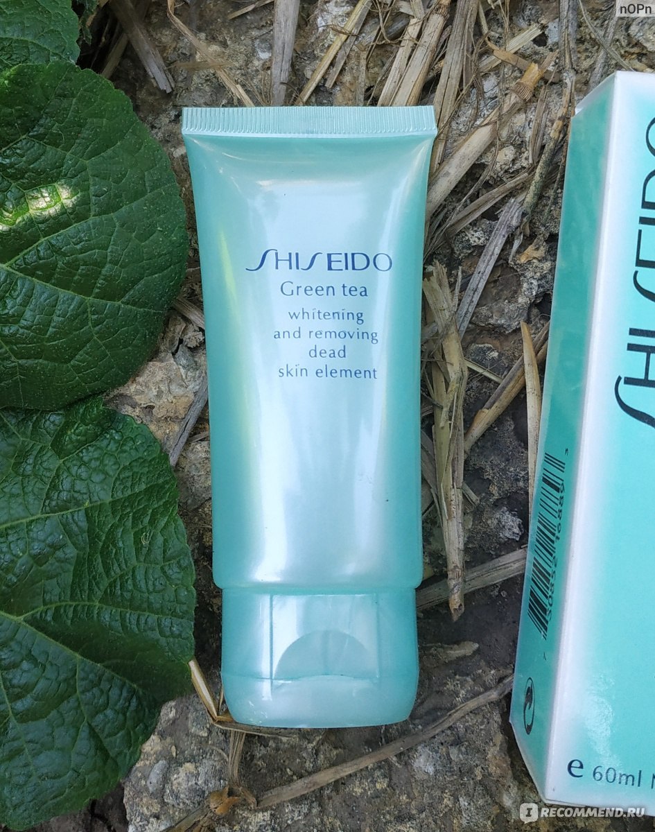 Гель-пилинг для лица Shiseido Green Tea 60ml