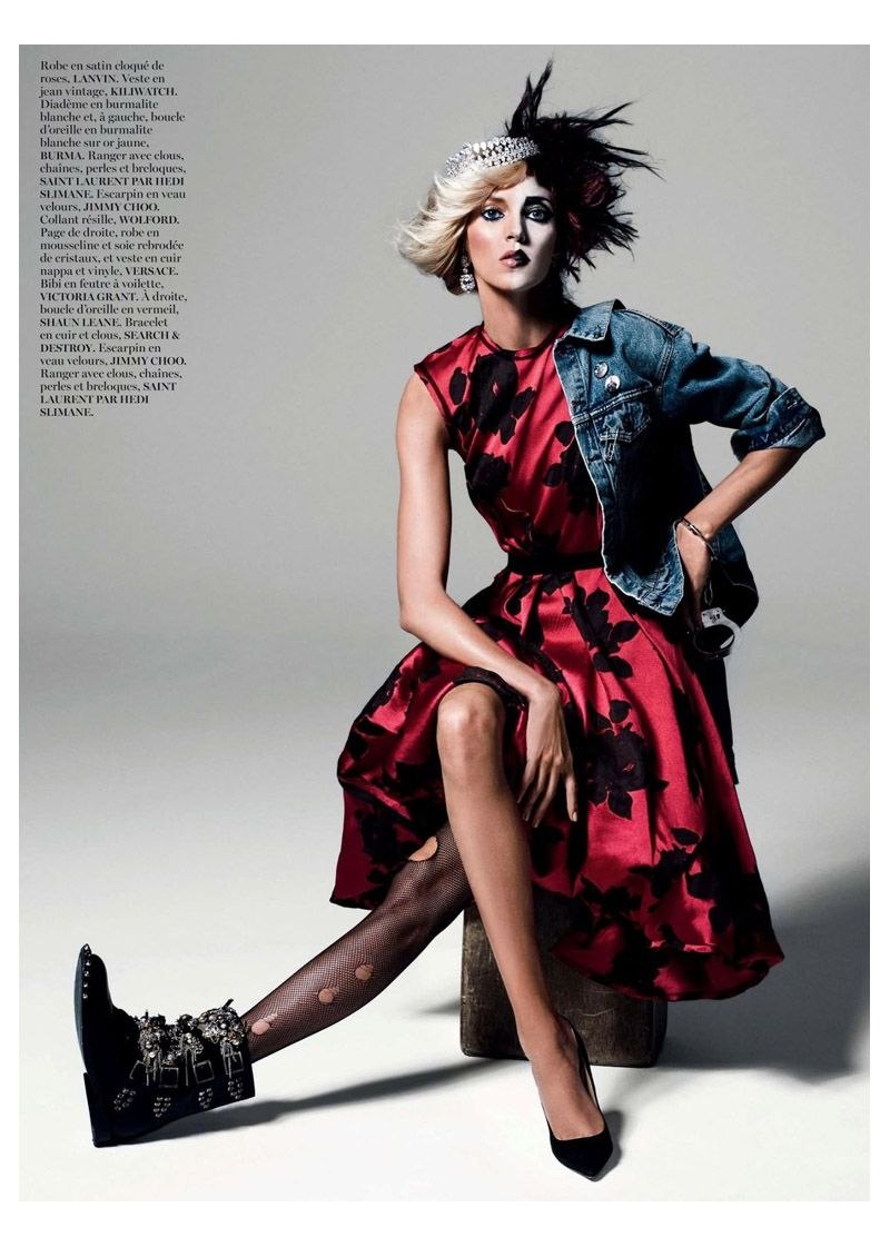 Аня рубик Vogue Paris