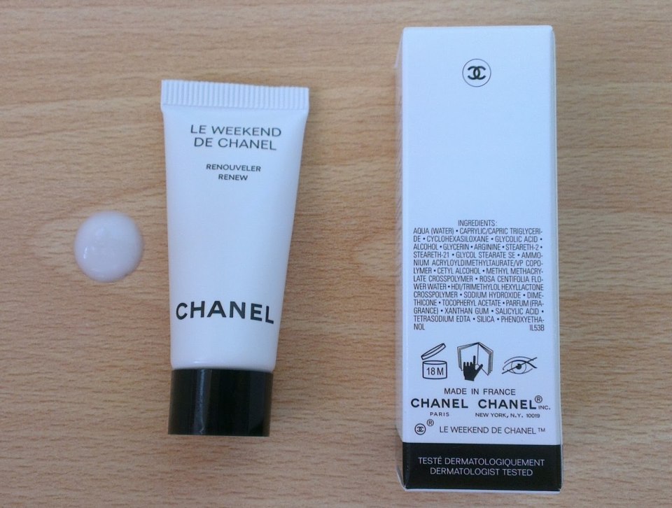 Патчи Chanel ingredients