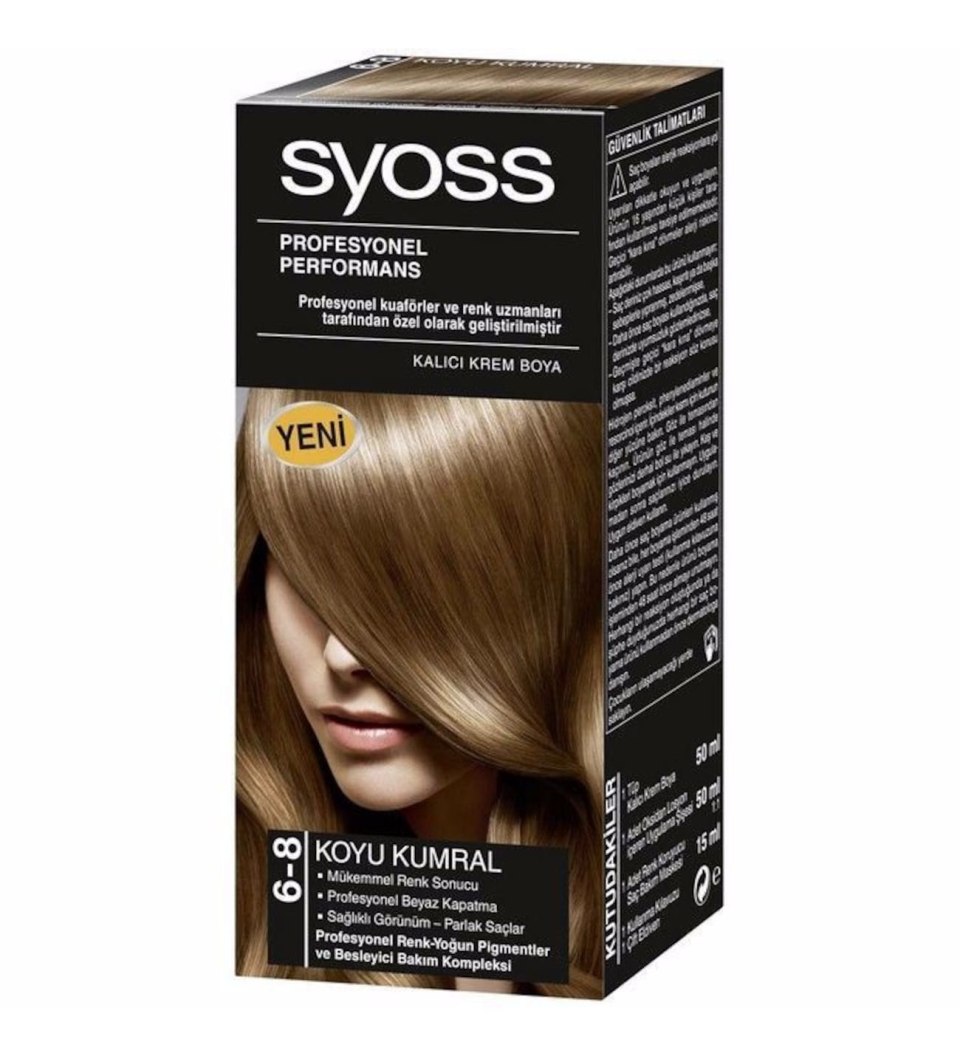 Syoss краска темно русый