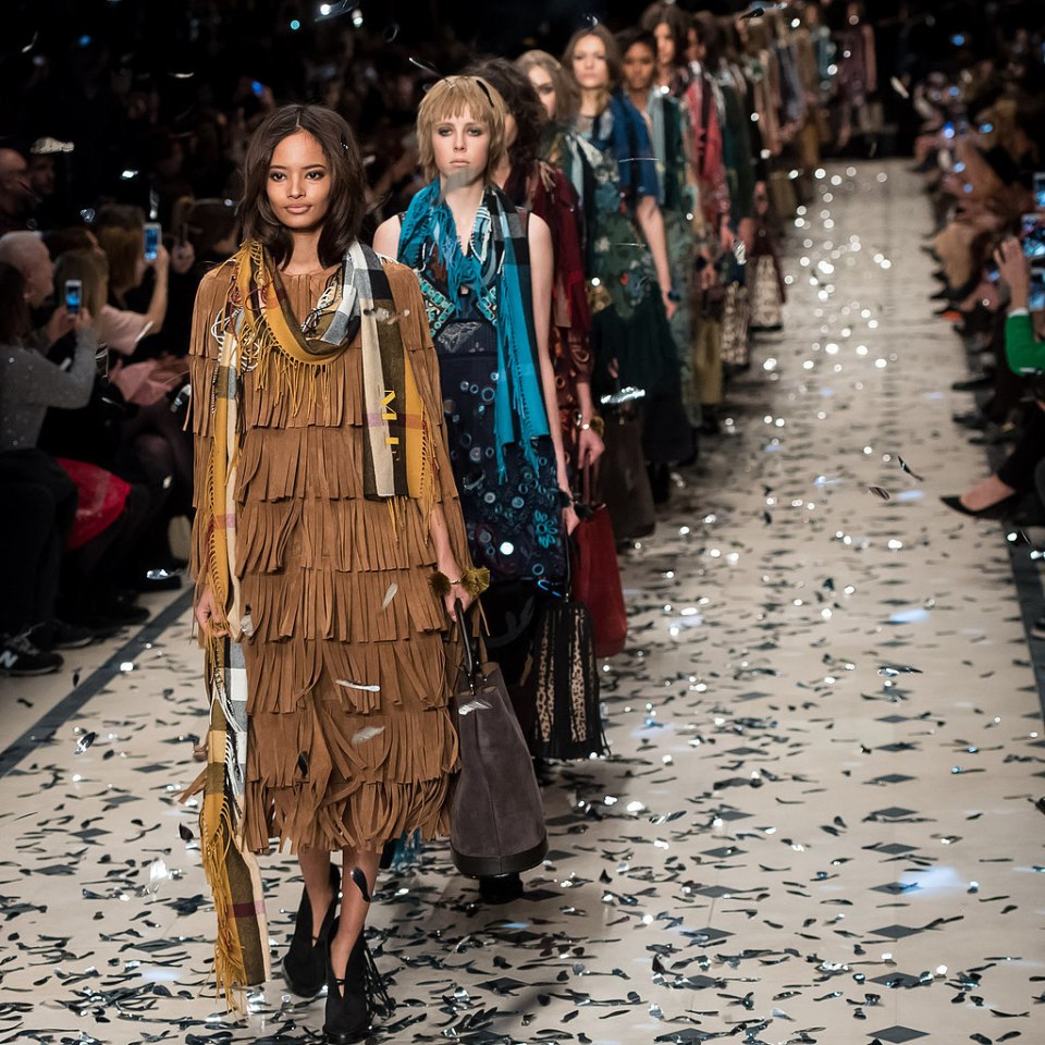 Burberry Fashion show 2015