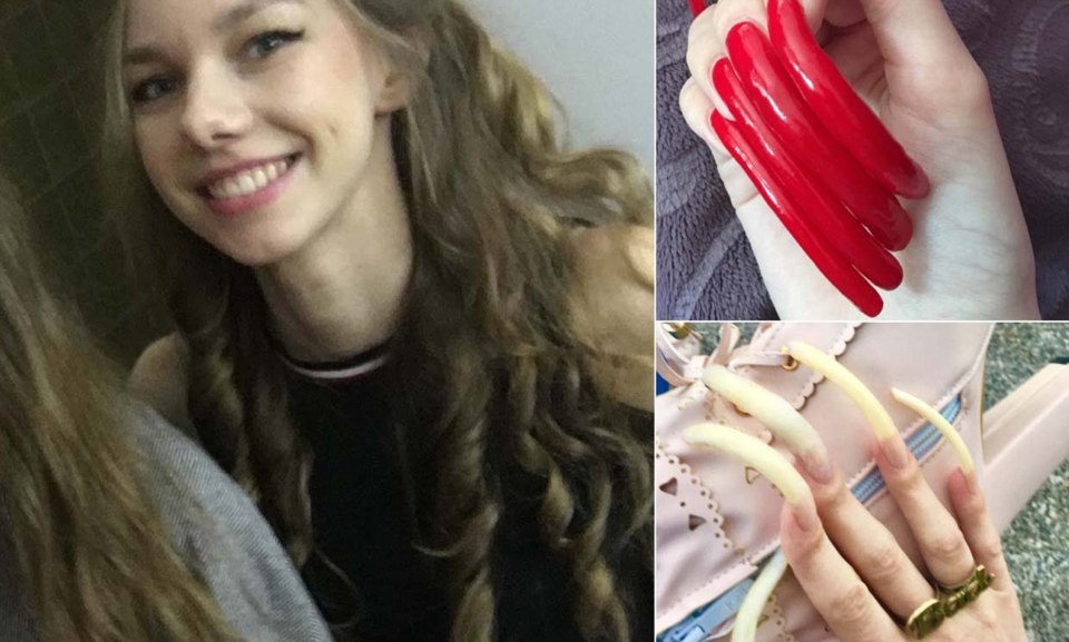 Симона Тейлор ногти