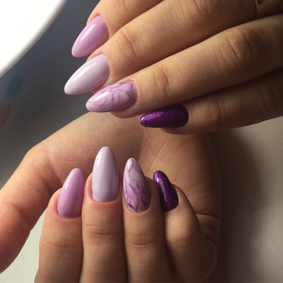 Manicure 2021 миндаль