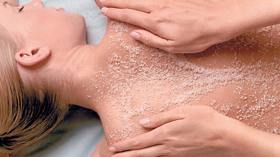 Массаж мыльное скрабирование